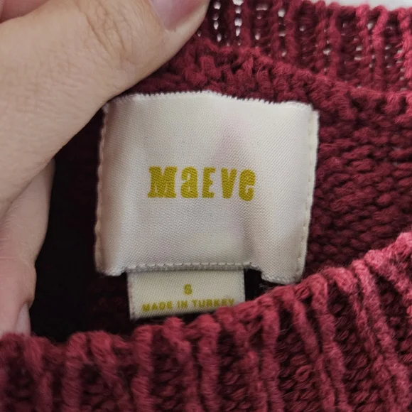 Maeve Sweaterknit Tank In Raspberry - Picture 2 of 6